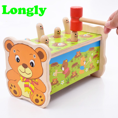 Montessori Puzzle Games Wooden Toys Educational Learning Toys 