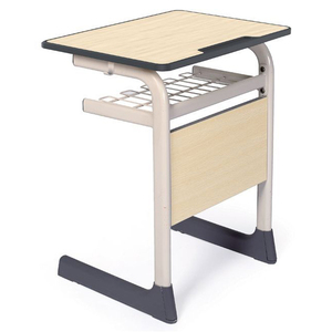 LL4-033 School Desk and Chair Fixed Student Chair and Desk Set 