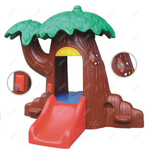 Children plastic tree house for kindergarten 