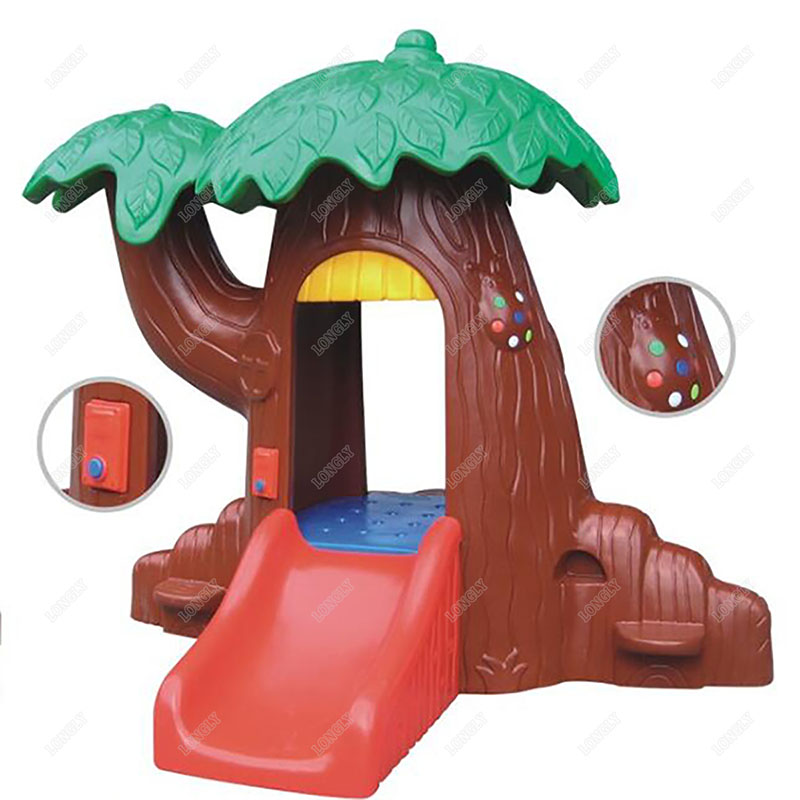 Children plastic tree house for kindergarten-1.jpg