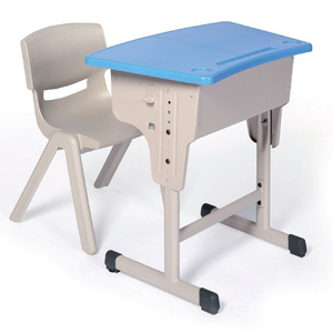 LL4-029 Children plastic student desk and chair