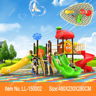 Outdoor play equipment kindergarten children combined slide