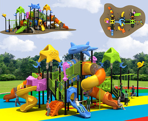 LL-210017 Colorful new design kindergarten play equipment children outdoor playground