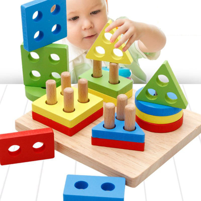 2018 Kids Learning Education Wooden Toys 