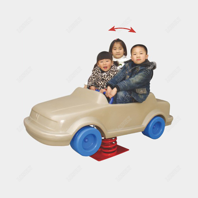 Car shape spring rocking horse for children fun 