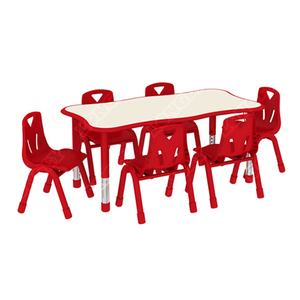 LL-A210052 Good Quality Kindergarten School Furniture Children Table Kids Desk
