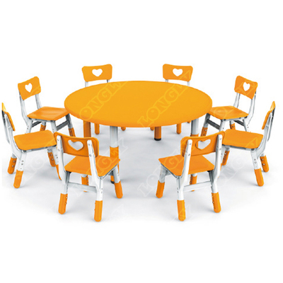 LL3-004 Kindergarten Chairs and Tables, kids chair and table set, plastic table student chair