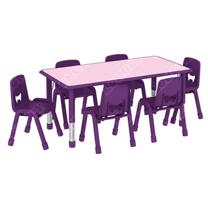 LL-A210042 High Quality Primary School Furniture Children Table Chair