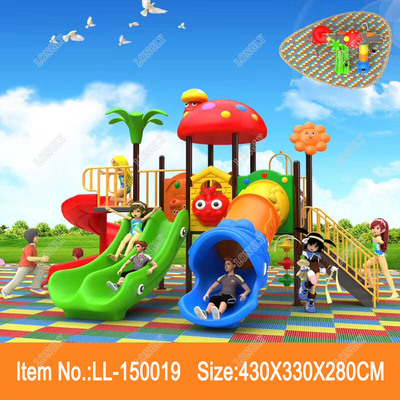 China kids slide multifunctional outdoor play equipment supplier