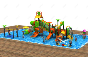 Water park amusement equipment