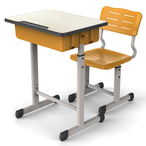 LL4-046 Luxurious high quality middle school student desk and chair set for sale