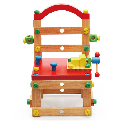 Wooden Assembling Toys Assembling Puzzle Chairs Games