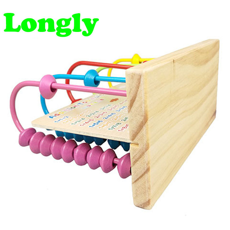 Children Wooden Intelligence Stick Toys Counting Baby Montessori Jouet ...