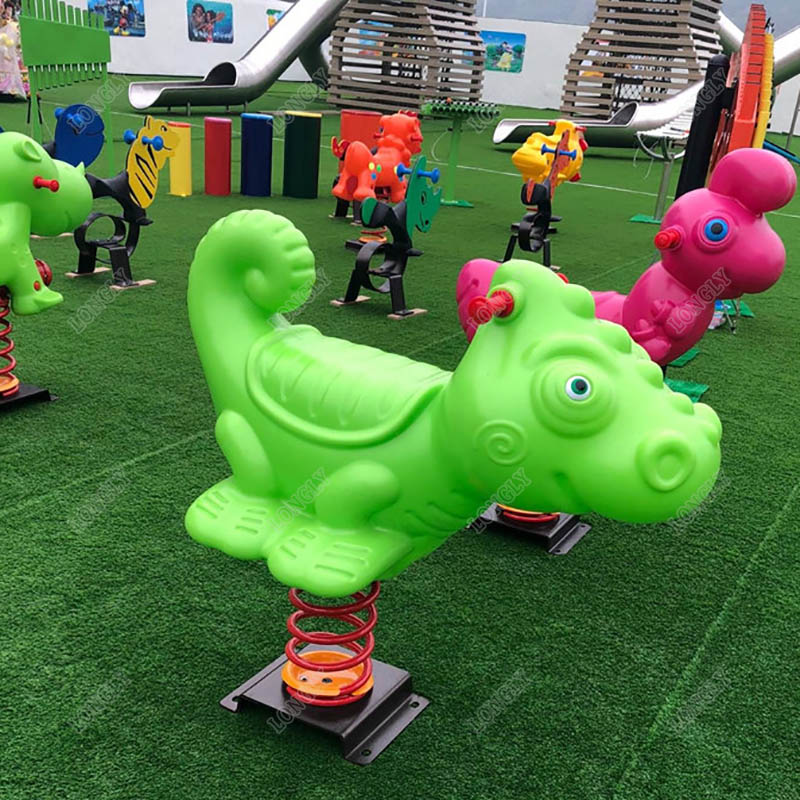 Kids large spring metal rocking horse Guangzhou Longly Co., Ltd.