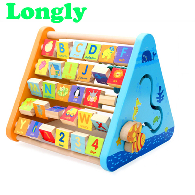 Early teaching wooden toys for kids 