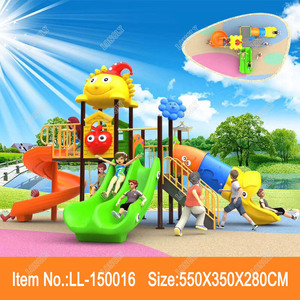 Wholesale high quality plastic tube slide outdoor playsets