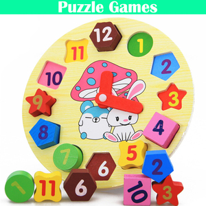 Wooden Toys Children Educational Puzzle Games 